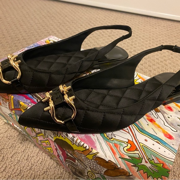 JEFFREY CAMPBELL LENORA SLINGBACK FLATS - Picture 2 of 3